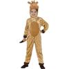 SMIFFYS Costume Giraffa, marrone, tuta con cappuccio e coda Halloween