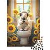 XRUGTKIHZTWF Peluche di Pecora Scene di Girasole Puzzle 1000 Pezzi Gioco di Puzzle 1000 Pezzi Carta Puzzle per Adulti Relax Casa Decorazione Attività Famiglia Regalo 52x38cm/1000pcs