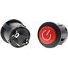 Fpbiagoq Pulsante di accensione di ricambio per auto giocattolo Push Start facile installazione Ride on Toy sostituzione accessorio giocattolo
