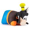 Jay Franco Cuscino Peluche 2 in 1 Disney Pippo Topolino e i Suoi Amici, Multiuso Extra Soffice con Chiusura a Strappo per la Cameretta, Viaggi o Pigiama Party