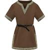 Haloumoning Tunica Medievale per Bambini, per Cosplay, Halloween, Rinascimentale, Vichingo, Guerriero Cavaliere