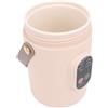 Fockety Mini Cuociriso, 500W 12 ore di prenotazione 9 ore di isolamento Mini Cuociriso Basso rumore Buone prestazioni termiche Multifunzionale Pentola elettrica con coperchio visivo