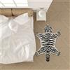 RUILBJM 3D Forma di Animale Tappeto, Orso Polare Leopardo Fantasia Camera da Letto Scendiletto Carpet, Morbido Antiscivolo Tappeto, Motivo Tigre Soggiorno Decorative Mat (Style 1,70x100cm)