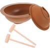 Ciieeo Stampi in Silicone Per Cioccolato E Dolci Pasquali Set 4 Pezzi Stampo Uova Di Pasqua Grande E Piccolo Resistenti Al Calore Per Biscotti E Caramelle Accessori Per Pasticceria Sicuri E Facili