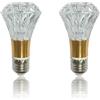 Linqzxz 2 Pezzi Lampadine LED E27 5W 6500K Luce Fredda,Lampada LED E27,Lampadine LED Decorative,Lampada LED a Risparmio Energetico 85-265V, Senza Sfarfallio per Lampada a Sospensione, Cucina, Ufficio (B009)