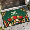 Generic Zerbino con scritta Apples Welcome, educativo e giocoso libri, matite Back to Campus, verde, antiscivolo, cattura sporco sotto lo zerbino, tappeto per casa, ufficio, esterno, interno, ingresso