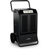 Klarstein DuraDry 90L - Deumidificatore, Alta Efficienza, 90L/giorno, Silenzioso: ≤58dB, Sbrinamento Automatico, Drenaggio Continuo, Facile da Spostare, per Casa, Bagno, Grandi Aree 70-120m²