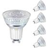 Linkind Lampadine LED GU10, 2,4W Equivalenti 35W, 2700K Luce Bianca Calda , 230LM, 50mm, Risparmio Energetico, 36 Gradi, Faretti a led Adatte per Soggiorno, Camere da Letto , Non Dimmerabile, Pacco da 5