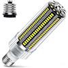 ONIVIB Lampadine a LED da 35 W, 4200 lumen (equivalente a 350 W), 6000 K, luce bianca fredda, E27 con adattatore base E39, per illuminazione commerciale, garage Warehouse Factory