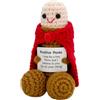 TAHJOS 1 Pezzi Pocket Hug Penis, Bambola Del Pene Portafortuna, Mini Simpatico Pene All'Uncinetto, Patate Positive, Regalo Divertente Per Uomini, Piccolo Regalo Per Uomini E Donne(Mantello,D)