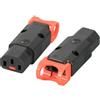 IEC Lock Connettore IEC C13 per terminazione con IEC LOCK+ IEC-PA130100BK