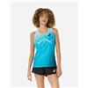 Asics Metaspeed W - Canotta Running - Donna - Azzurro