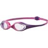 Arena Junior Spider Jr Violet-Clear-Pink Occhialino Fuxia