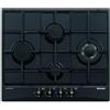Glem GT645AN - Piano Cottura 4 Fuochi a Gas, con Bruciatore Tripla Corona, colore Antracite