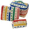 Ldbuejiaja Borsa per trucco arcobaleno,Borse cosmetiche da viaggio portatili,Borsa da toilette multiuso, Set, Bohemian