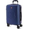 ROUTE 66 - Valigia cabina 55x40x20- Valigie da viaggio - Valigie da viaggio Cabina adatta per Ryannair- Trolley Bagagli per aerei resistenti con 4 ruote a 360° e lucchetto numerico, blu, Classico