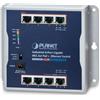 PLANET Switch di rete PLANET IP30 Industrial 8-Port Non gestito Gigabit Ethernet [10/100/1000] Supporto Power over [PoE] Grigio (IP30 - 10/100/1000T 802.3at PoE+ Wall-mount 54V 130W AC power adapter included Warrant [WGS-818HP]