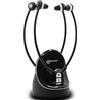 Geemarc Telecom Cuffia con microfono Geemarc Telecom CL7370-2 OPTI Cuffie Con cavo e senza In-ear TV Base di ricarica Nero