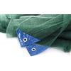 VERDELOOK Rete Quadra, Tessuto trifilo per la raccolta delle olive, 8x8 m, verde
