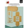 Fustelle ed Embossing 3D Cassetta per Lettere Christmas Village