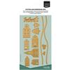 Fustelle ed Embossing Slimline Paesaggio Innevato Christmas Village