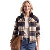 Street One Camicia overshirt con colletto a coste e stampa blu ossidiana 40