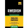 Andrey Taranov Swedish vocabulary for English speakers - 7000 words (Tascabile)