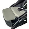 Brogtorl Accessori per passeggino - Poggiapiedi - Tavola di estensione compatibile con Babyzen YOYO - senza smontaggio - prolunga da 6,2 pollici, facile da fissare e pulire (oliva)