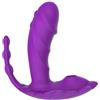 AMUVIBE Vibratore Indossabile da Slip - Telecomando - Riscaldamento 42°C - 10 modalità - Discreto e Confortevole
