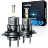 KOYOSO LED H7 Lampadine 360°Lampada per 12V Auto 6500K Bianco, Mini Size