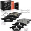 Frankberg 8x Pastiglie freno Anteriore Posteriore Replace #BPYK3323Z | Compatibile con Ford Focus II DA DP HCP DB DH FCH III, C-Max, Mazda 3, 5, Volvo V40, C70 II, S40 II, C30, V40 Cross Country