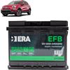 Generico Batteria 60Ah EFB per Fiat 500 X 1.3 MJT gasolio 2014+