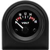 LKRXW Indicatore della Tensione per Auto 52mm Voltmetro Manometro | 12V Bianco Luce Puntatore Tester Volt Calibro Strumenti Analogico Misuratore Misurazione Tensione 8V a 18V