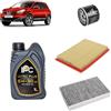 OP Kit tagliando 3 filtri + 5L olio 5W-30 IPC LS compatibile con Nissan qashqai i 1.6 Benzina 2007-2013