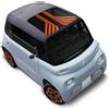AMI-GO.CLUB Tettuccio Design 06 (Orange) - Parasole progettato per Citroen AMI, Opel Rocks-e, Fiat Topolino