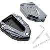 MEHASR Moto Pedale Pedane Per XMAX300 2023 2024 X-MAX300 Xmax300 Xmax Piastra Di Estensione Del Cavalletto Laterale Per Moto Accessori Per Ripiano Piedi Allargato