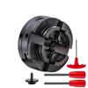 RadianceBiz Mandrino con attatore | Compatto, Robusto, Mandrino a 4 Griffe, per Officina