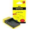Patona Caricabatterie USB sottile con ingresso USB-C per Canon NB-4L"