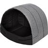 PillowPrim Cuccia per cani, cuccia per cani, cuccia per cani, cuccia per gatti, XL, 60 x 49 cm, grigio
