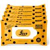 Generico Lev Natural Code Salviette Detergenti Naturali Idratanti e Lenitive per Cani e Gatti con Olio di Neem 40pz, 6 Confezioni, 6x40pz, 240 Salviettine