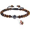 kaululu Bracciale con Foto Proiettata Bracciale Uomo Incisione Personalizzata Braccialetto Amicizia Famiglia Regalo Uomo Compleanno Gioielli Personalizzati Regalo Papà Uomo