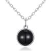 Philip Jones Collana in onice Nero