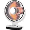 Velamp Stufa parabolica tecnologia carbonio 1100W. Da tavolo, 360mm