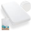 Interbaby 00802 - Protezione per lettino in plastica, unisex, bianco