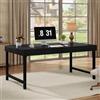 Tribesigns Scrivania industriale da 140 cm, scrivania per computer per casa e ufficio, tavolo rustico semplice per computer portatile con gambe in metallo resistente, tavolo da studio per scrittura