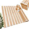 Coemo Rete a doghe 160 x 200 cm - 21 doghe - rete a doghe extra forte in legno massello - portata fino a 250 kg - rete a doghe per letto singolo o matrimoniale