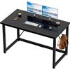 Devoko Scrivania per Computer 120 x 50 cm Tavola in Legno, Nero