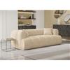 Mondo Sofa Group MondoSofa - Charme Divano Compresso 3 Posti Tessuto Boucle Beige