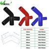 UXCELL 45 Gradi 25mm 28mm 32mm 35mm 40mm ID Auto Tubo In Silicone Accoppiatore Refrigerante Intercooler Tubo Tubo Universale 102x102mm Lunghezza