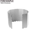 Fire-Maple Parabrezza Fire Maple FMW-510 pieghevole da esterno a 10 piastre per escursioni in campeggio